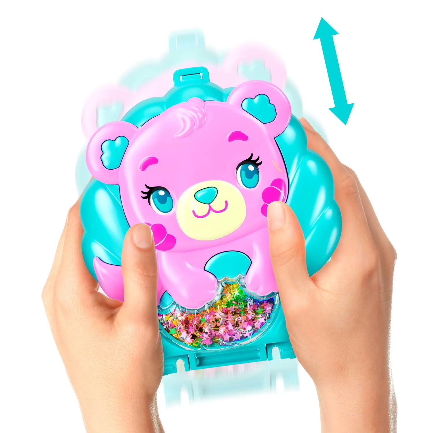 Polly Pocket Beertje compact poppenhuis zeemeermin