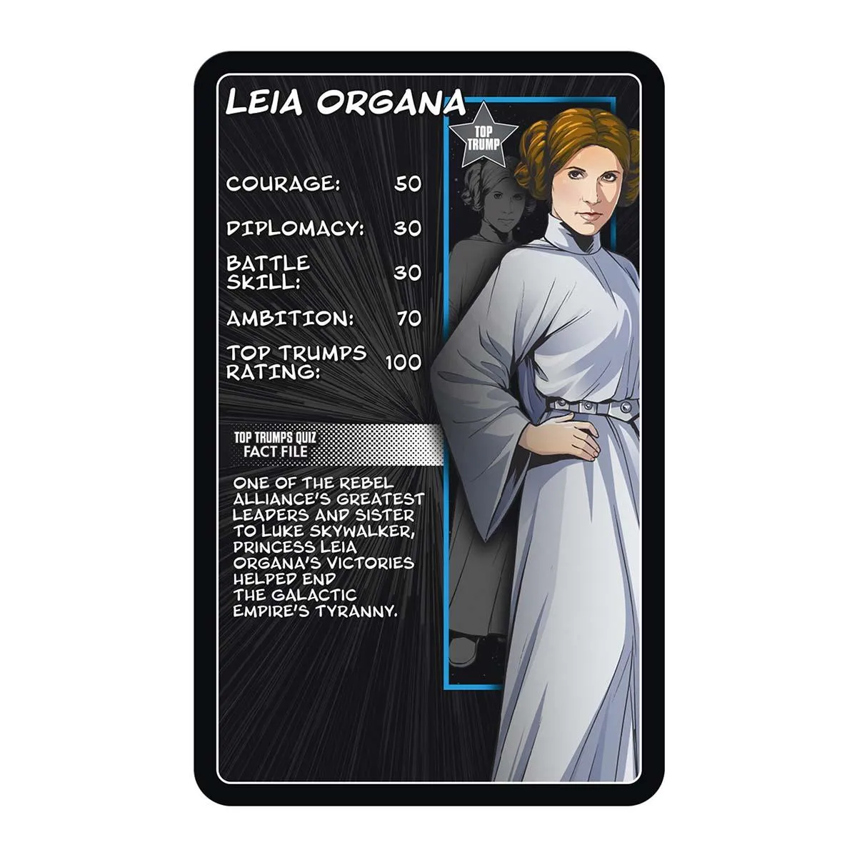 Top Trumps Star Wars Illustrated Icons kaartspel