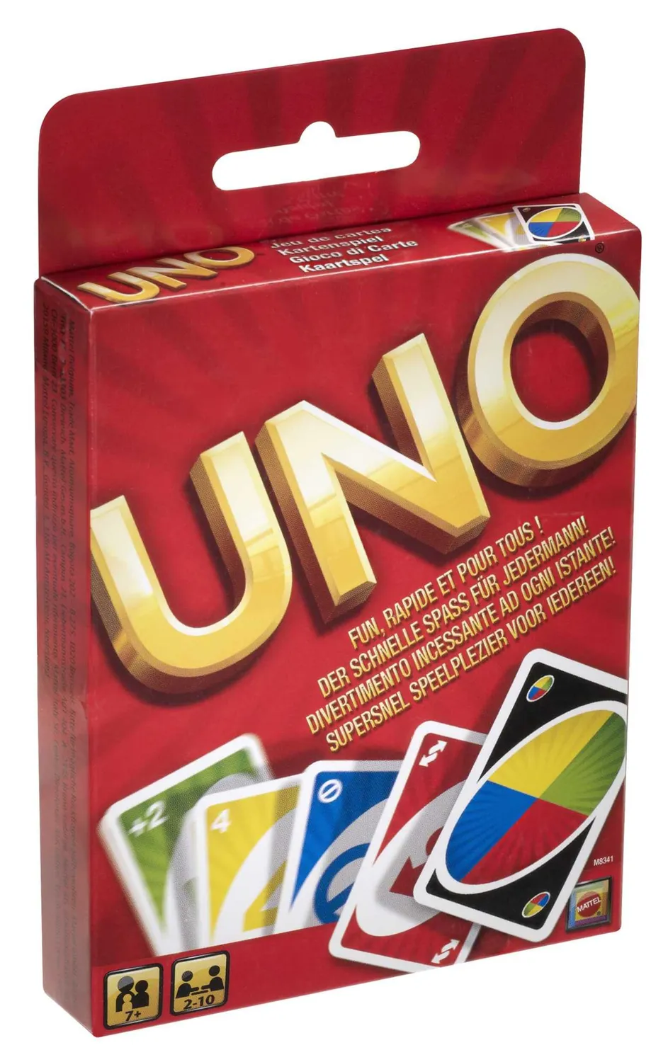 UNO Classic kaartspel met eigen regels
