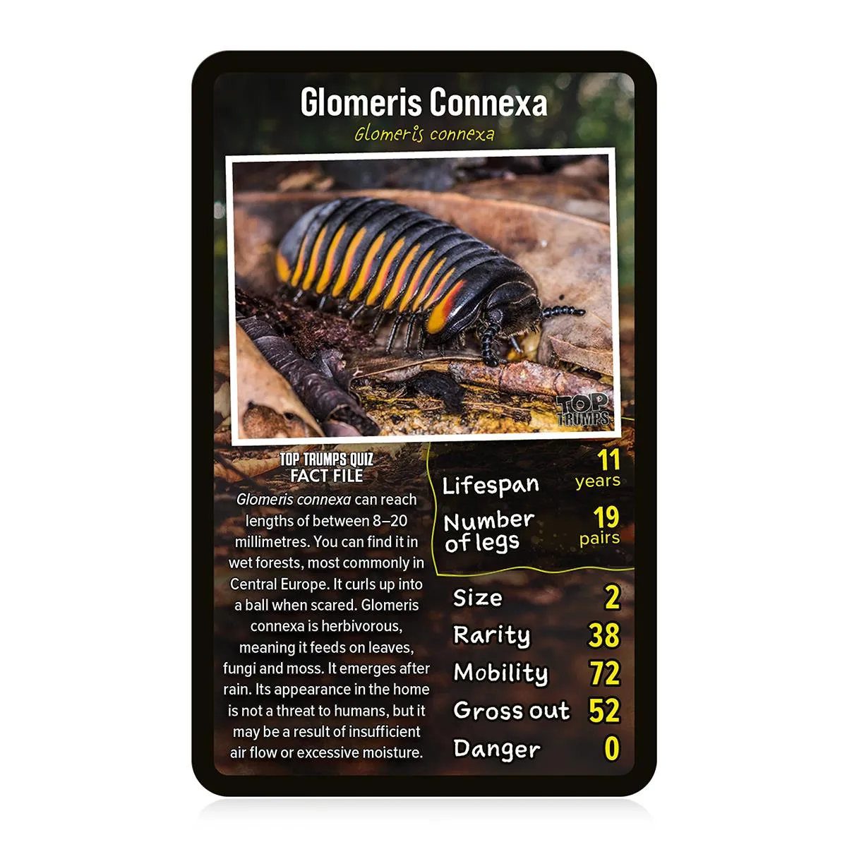 Top Trumps Creepy Crawlies kaartspel insecten