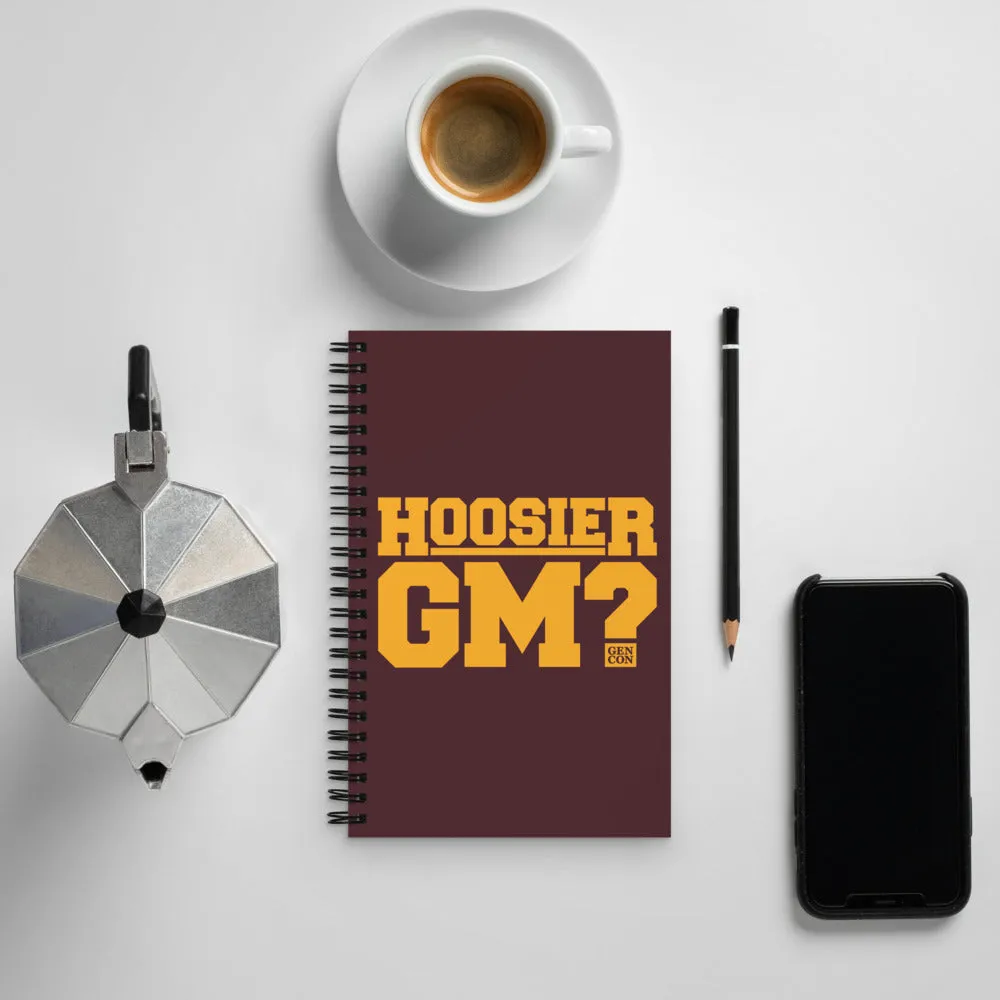 Roll A Crit Gen Con Hoosier GM spiraal notitieboek dotted