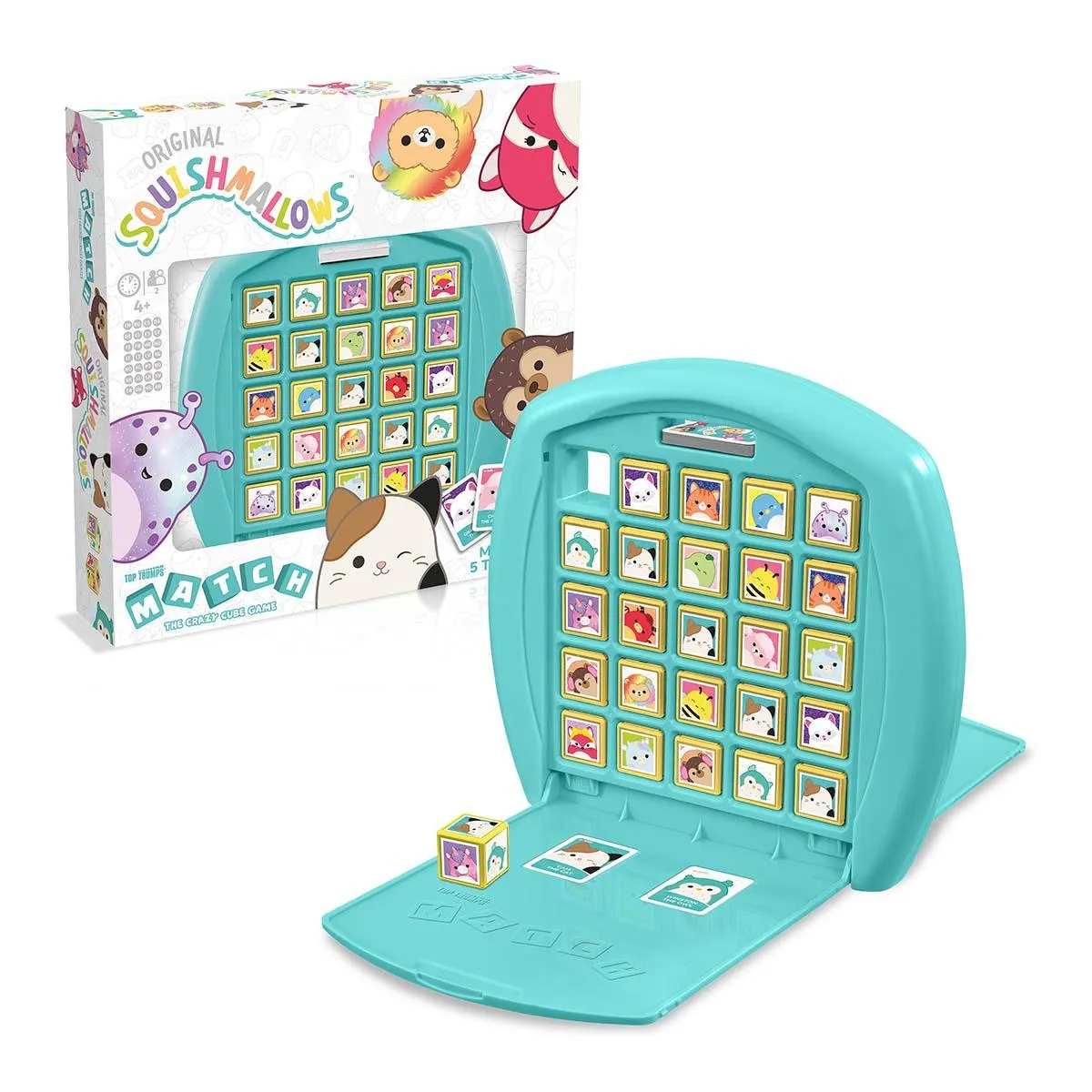 Top Trumps Match Squishmallows kubusspel 5 op rij