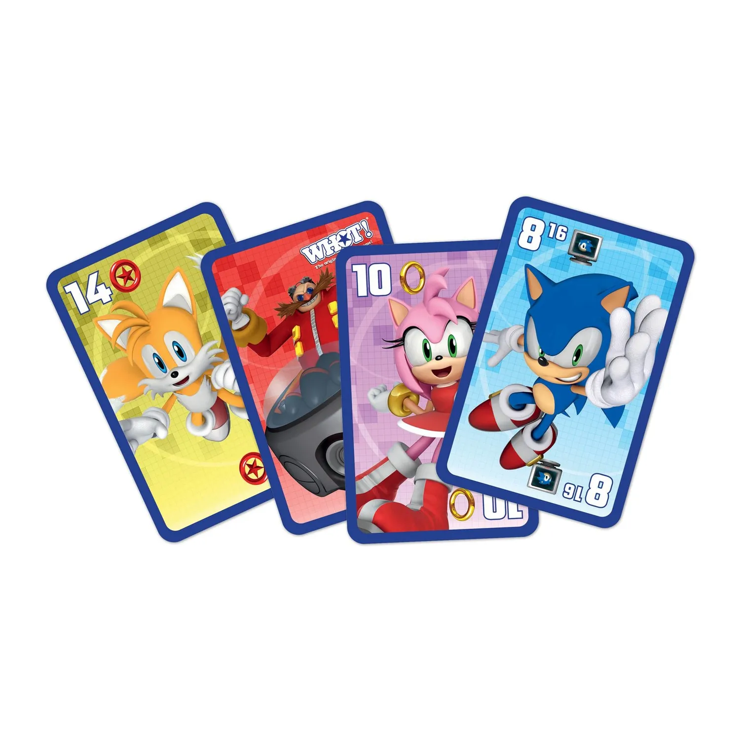 Top Trumps Sonic the Hedgehog WHOT kaartspel reiseditie