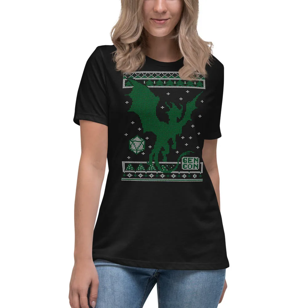 Roll A Crit Gen Con Holiday T-shirt relaxed zwart M