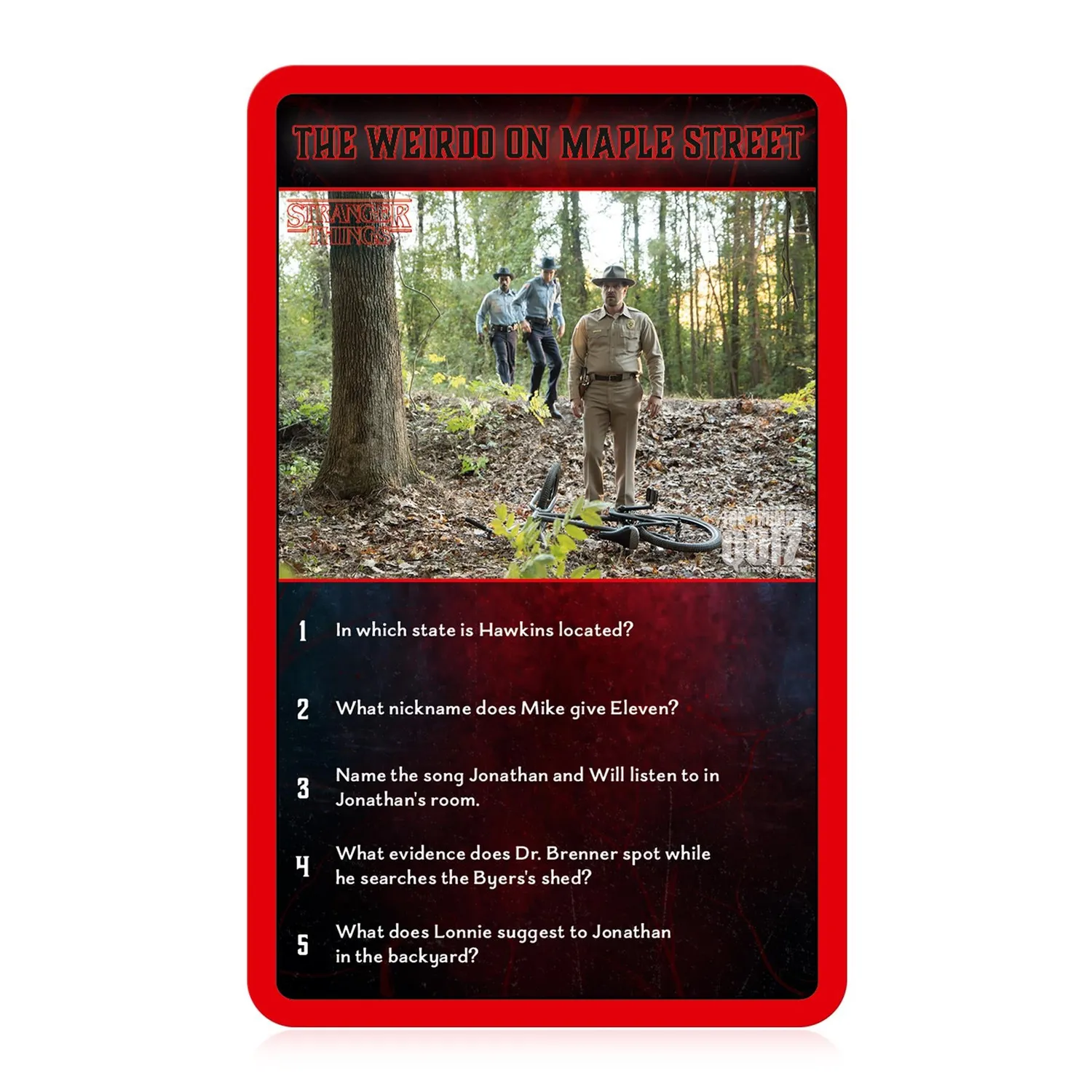 Top Trumps Quiz Stranger Things kaartspel 500 vragen