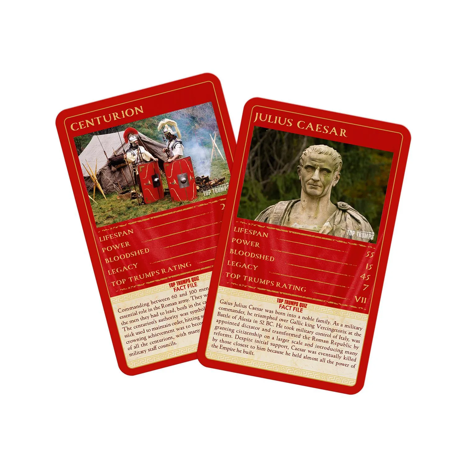 Top Trumps Roman Empire kaartspel limited edition Rome