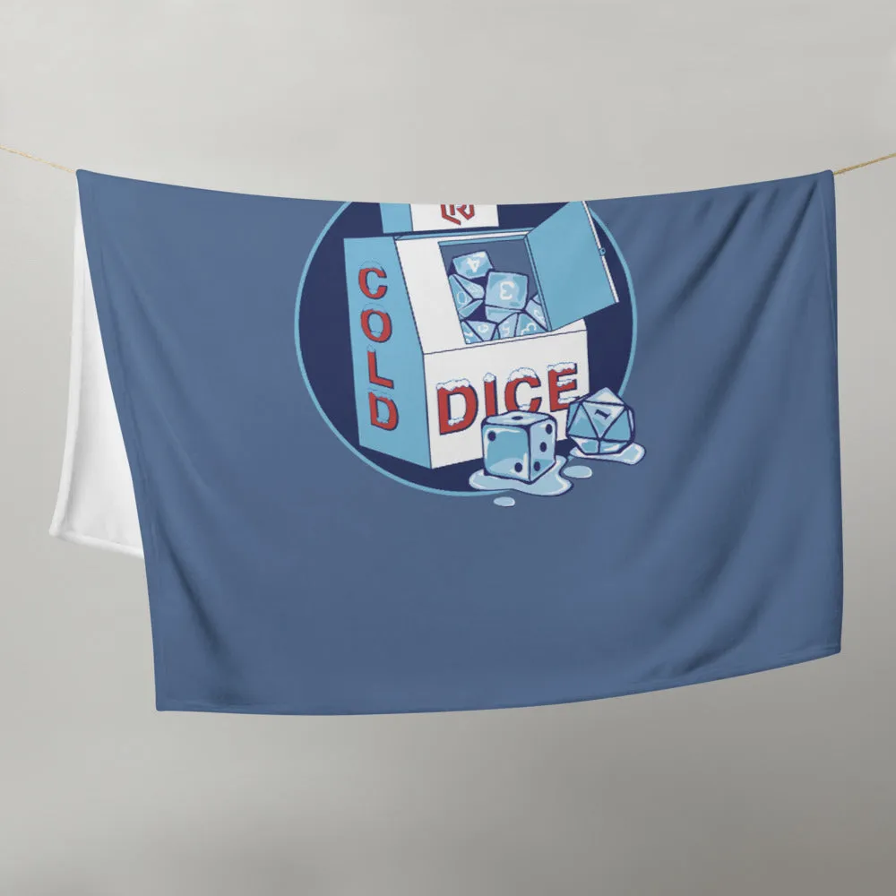 Roll A Crit ICE Dice fleecedeken dobbelstenen 127x153 cm