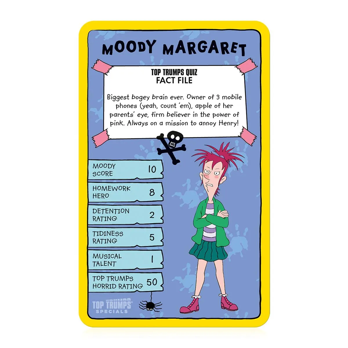 Top Trumps Horrid Henry kaartspel 30 personages