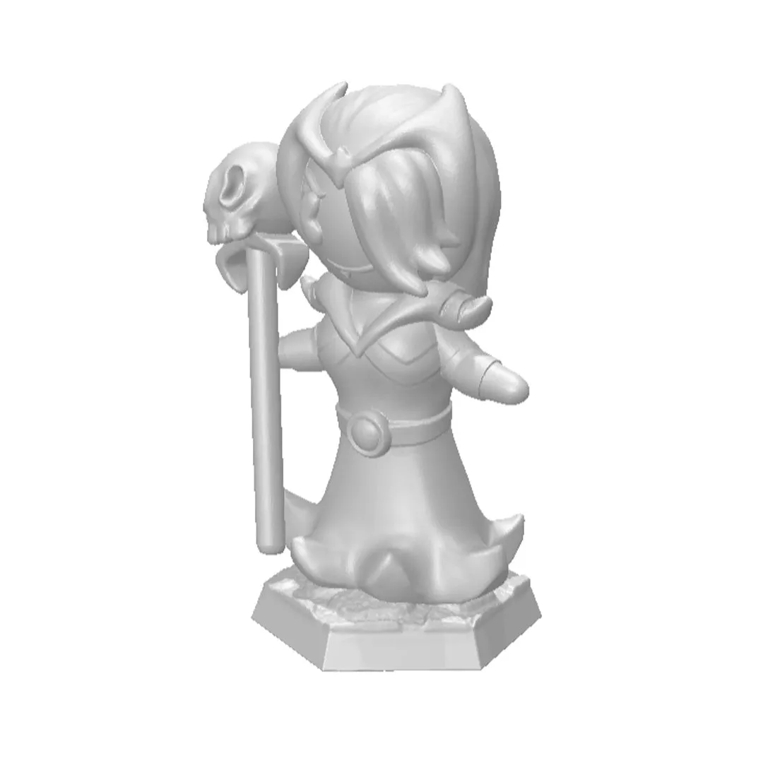 Roll A Crit Heroes of Barcadia Intoxica the Necromixer STL miniatuur