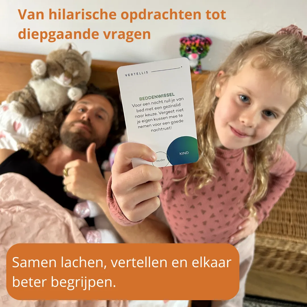 Vertellis Gezinseditie kaartspel 111 kaarten