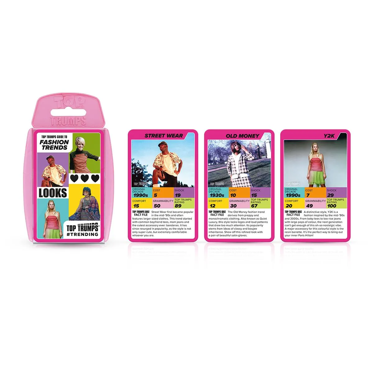 Top Trumps Gen Z Fashion Trends kaartspel 30 kaarten