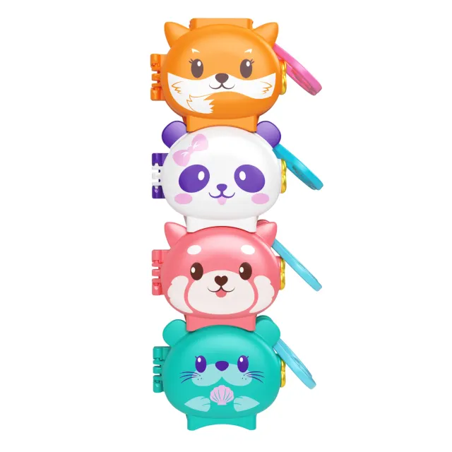 Polly Pocket Pet Connects speelset dierenhoofd assorti 4+ jaar