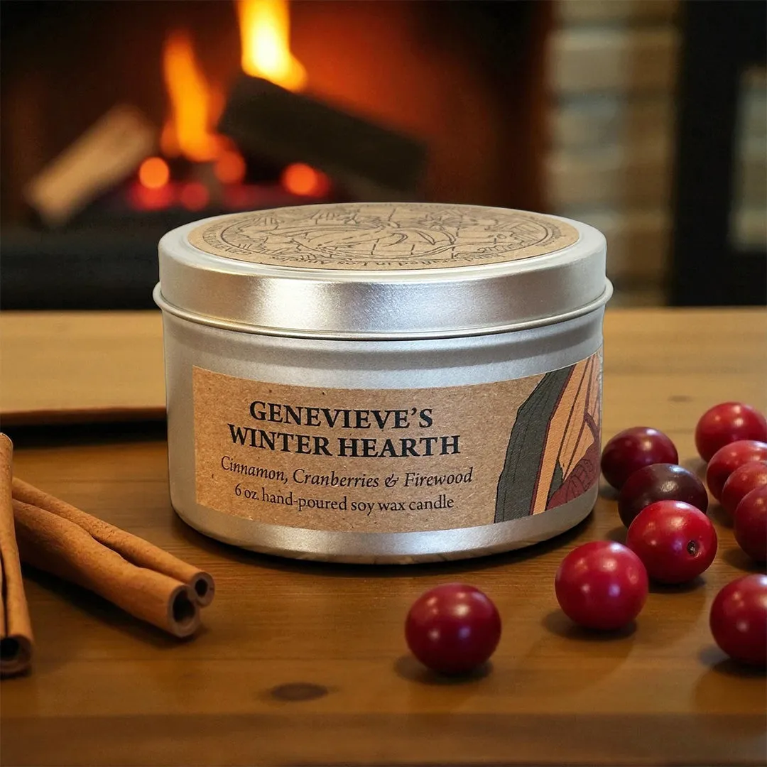Gen Con Winter Hearth Geurkaars soja 170g