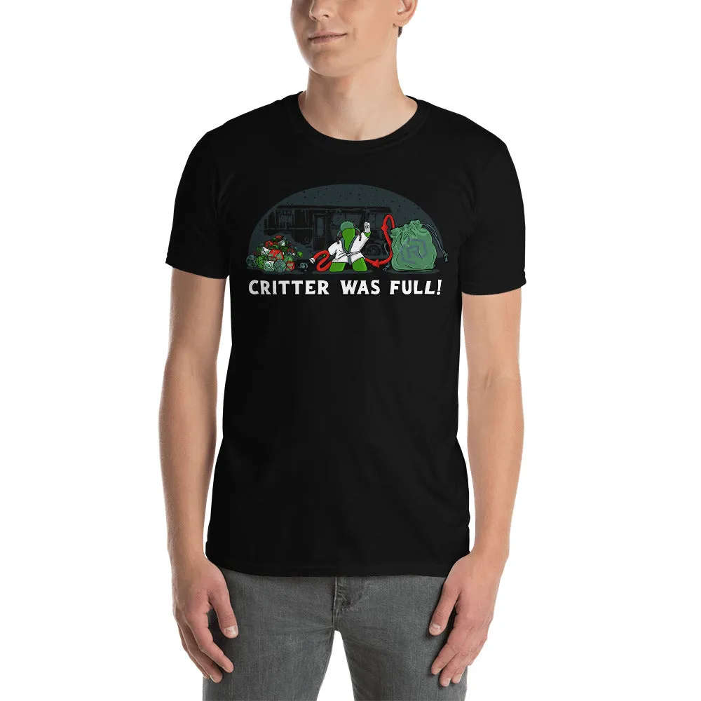 Rollacrit Critter Was Full T-shirt katoen unisex