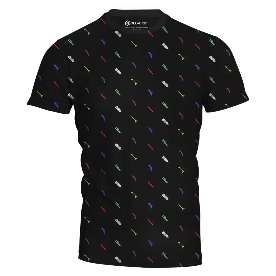 Roll A Crit Get a Hint T-shirt all-over print unisex