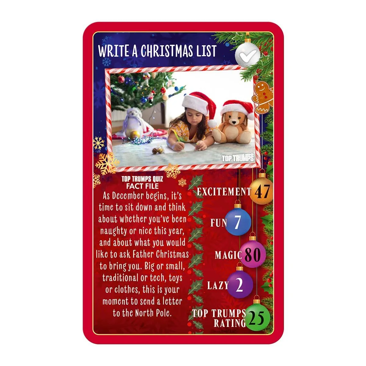 Top Trumps Magical Christmas kaartspel kerst editie 30 kaarten
