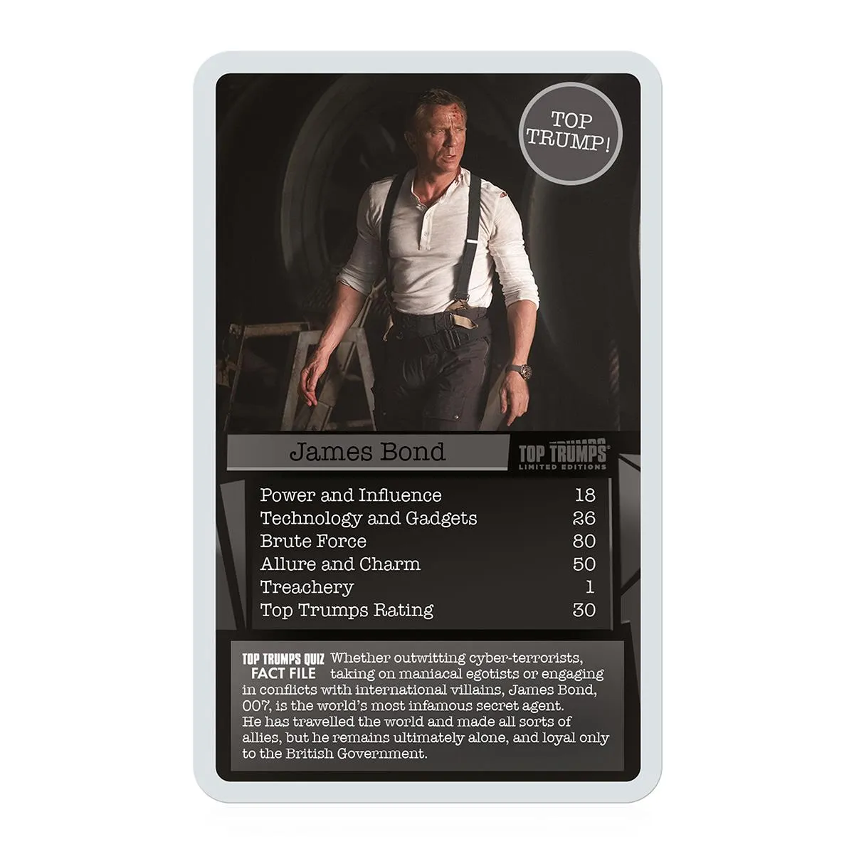 Top Trumps James Bond Every Assignment kaartspel 007 films