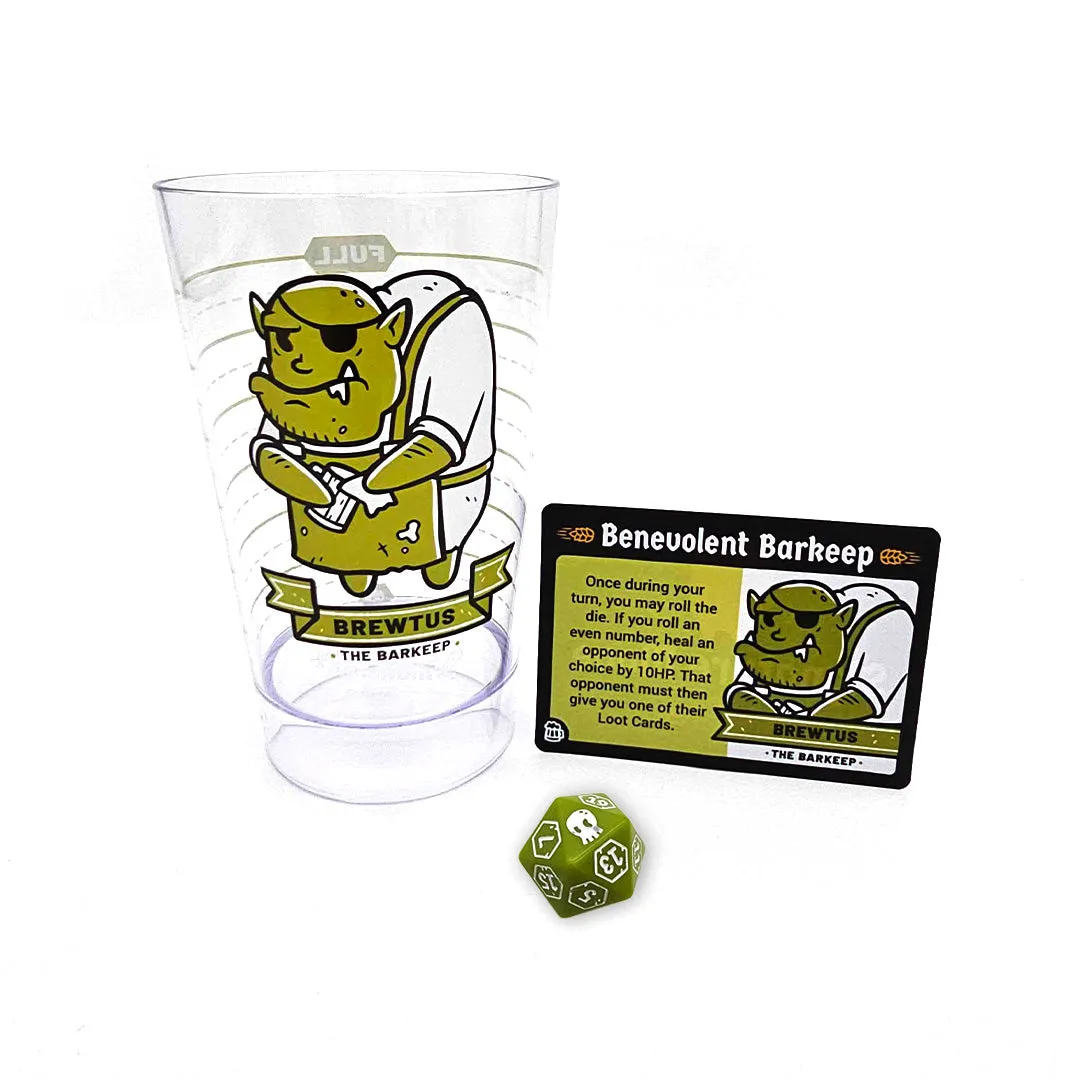 Roll A Crit Heroes of Barcadia Brewtus character cup