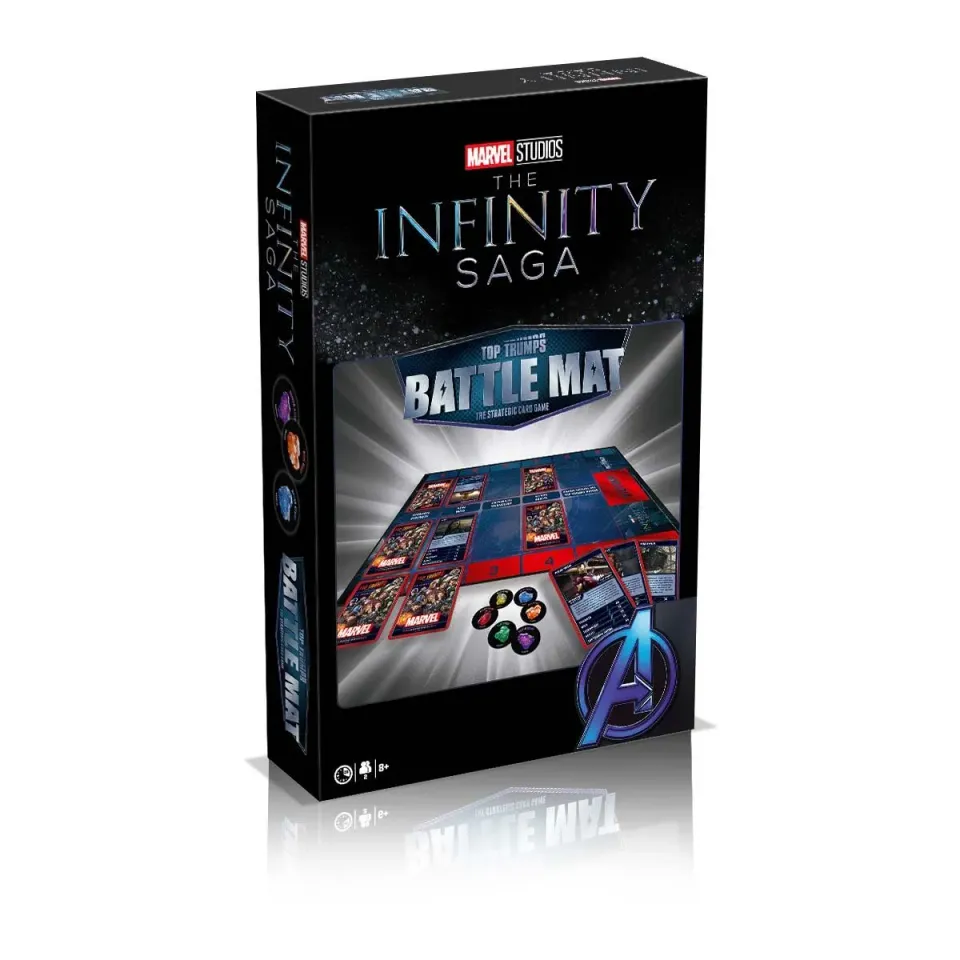 Top Trumps Marvel Battle Mat kaartspel 2 spelers