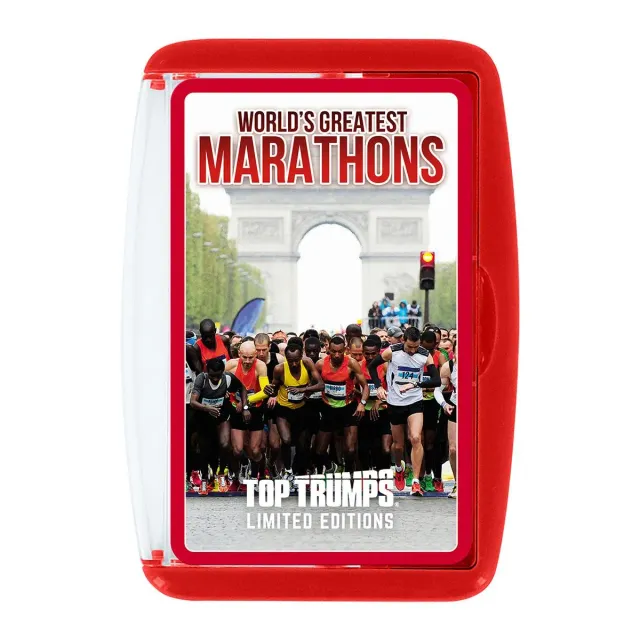 Top Trumps World's Greatest Marathons kaartspel Limited Edition