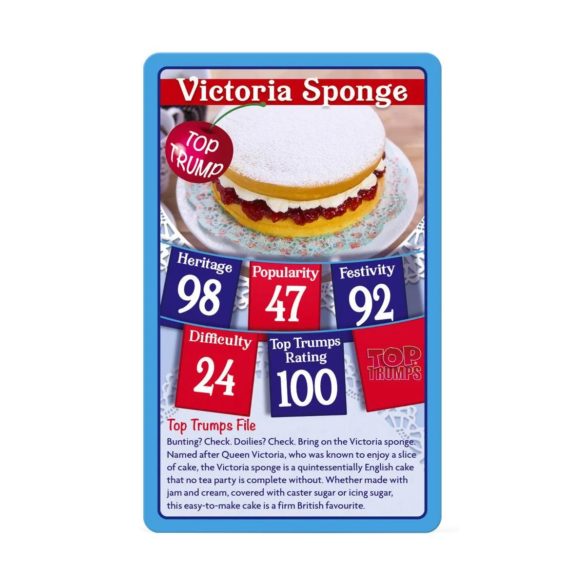 Top Trumps Great British Bakes kaartspel 30 kaarten