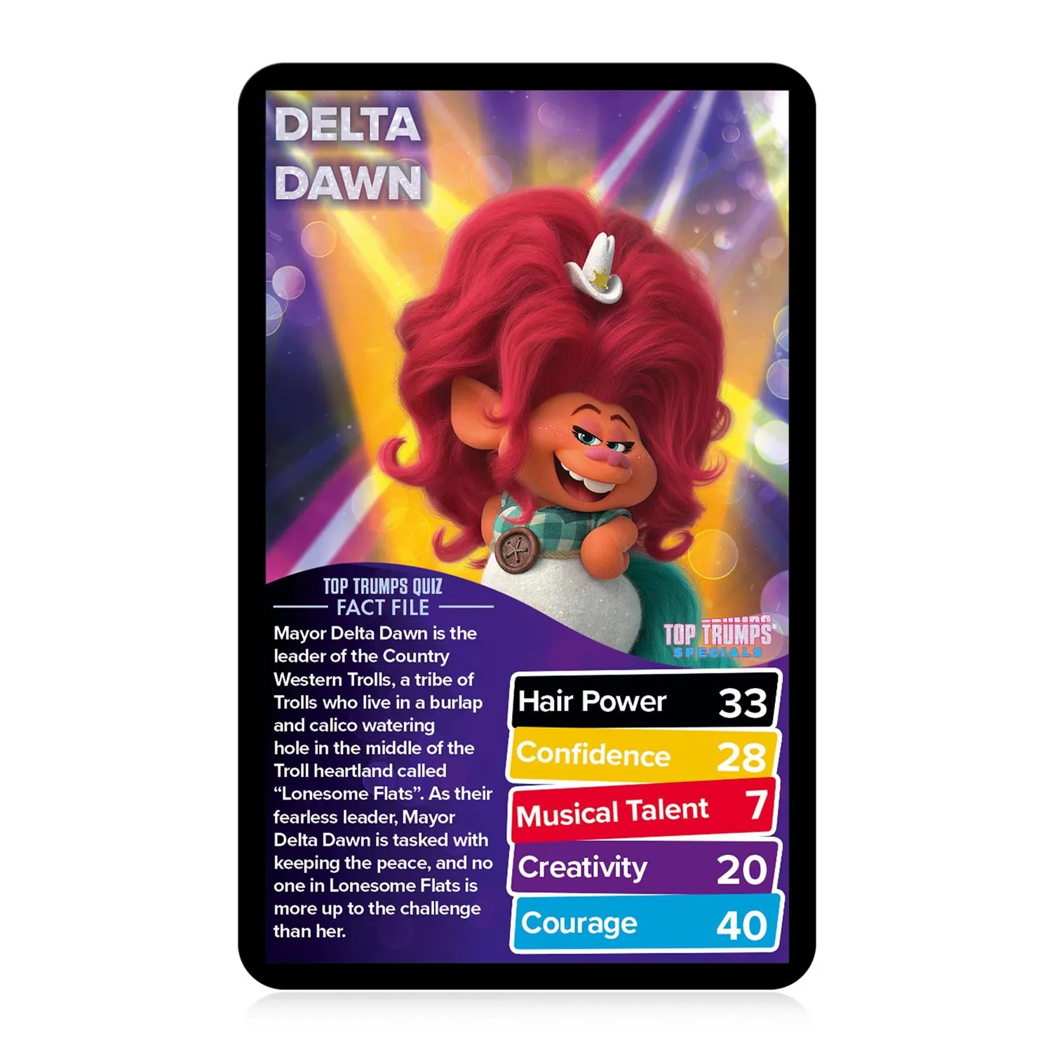 Top Trumps Trolls World Tour kaartspel muziek tribes