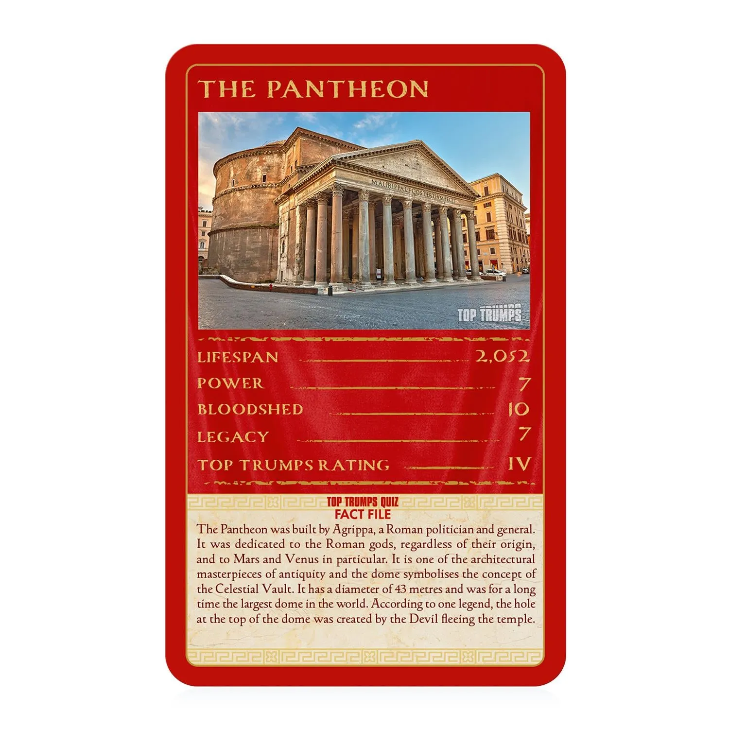 Top Trumps Roman Empire kaartspel limited edition Rome