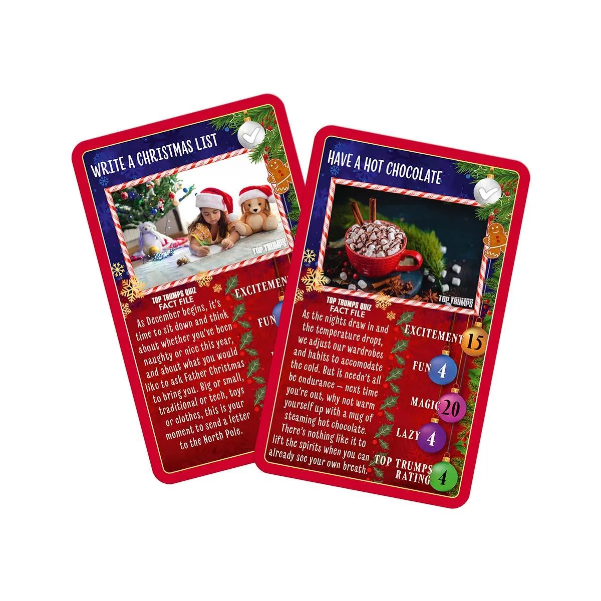 Top Trumps Magical Christmas kaartspel kerst editie 30 kaarten
