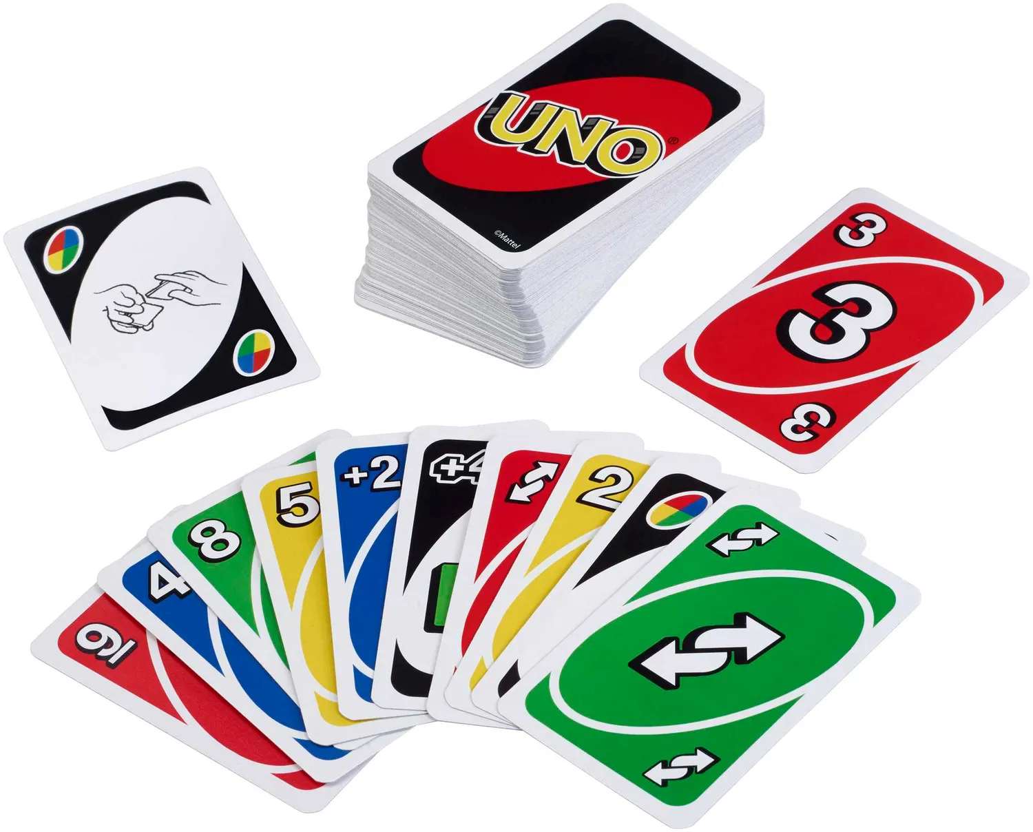 Mattel Games UNO Classic kaartspel 112 kaarten