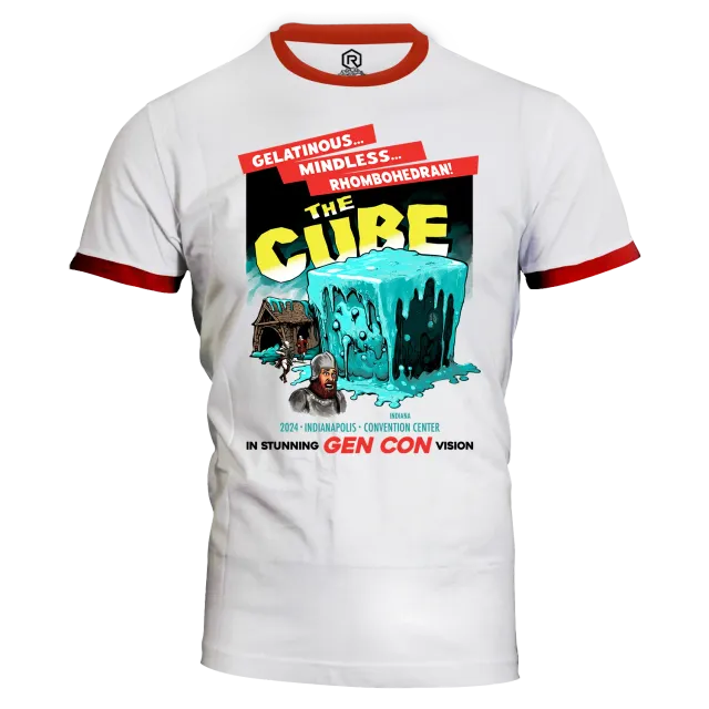 Roll A Crit Gen Con The Cube T-shirt unisex 100% katoen