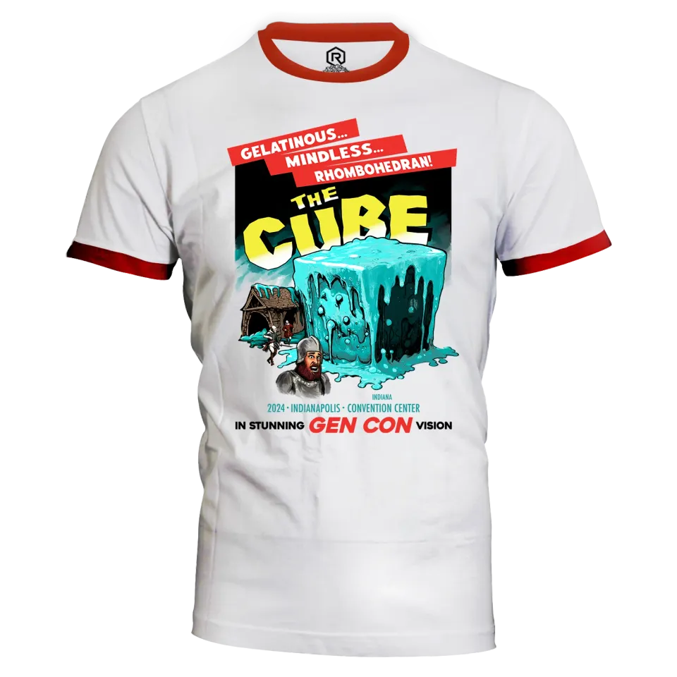 Roll A Crit Gen Con The Cube T-shirt unisex 100% katoen