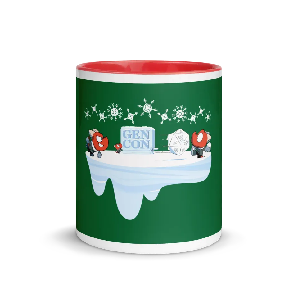 Roll A Crit Gen Con Kobold Snowball Fight mok 11 oz