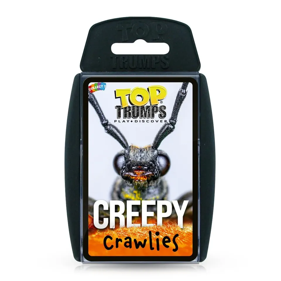 Top Trumps Creepy Crawlies kaartspel insecten