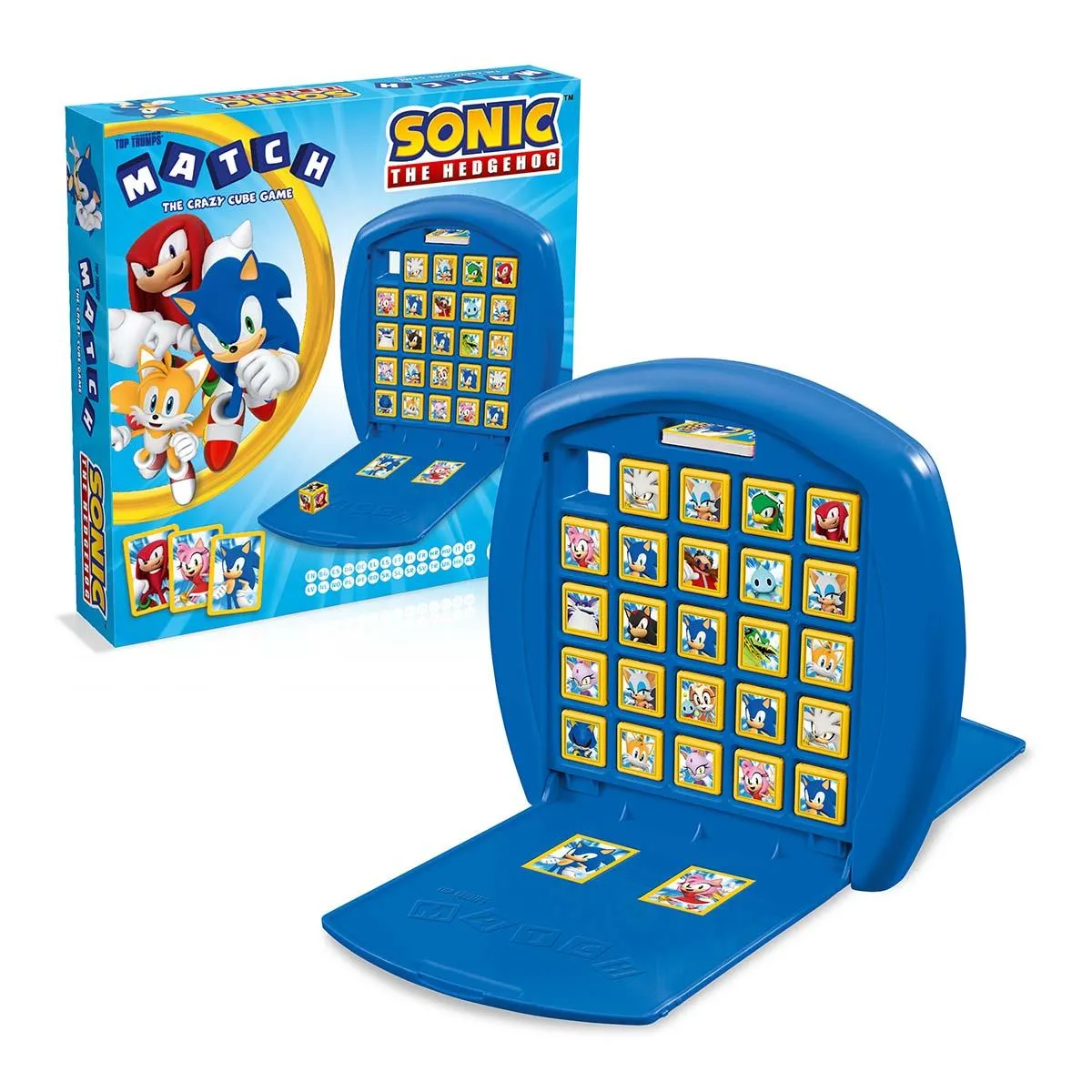 Top Trumps Match Sonic kubusspel 5 op een rij