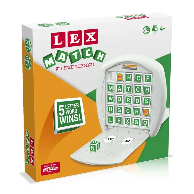 Top Trumps Match Lex woordspel kubusspel 5 op rij