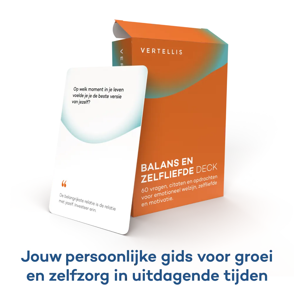 Vertellis Balans en Zelfliefde Deck 60 kaarten
