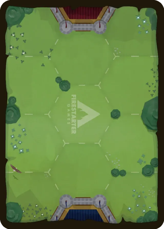 Reforest Clash of Coins Castle Crash kaartspel 2 spelers