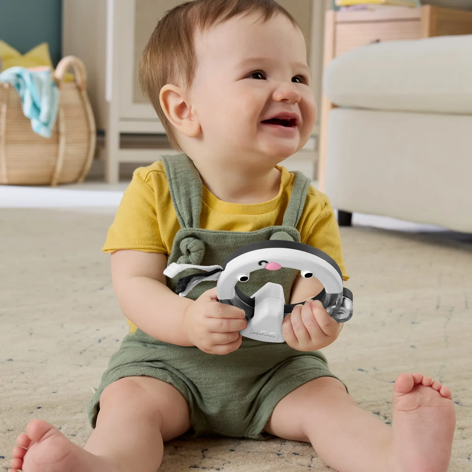 Fisher-Price Activiteitenringen sensorisch grijpspeelgoed 4 stuks