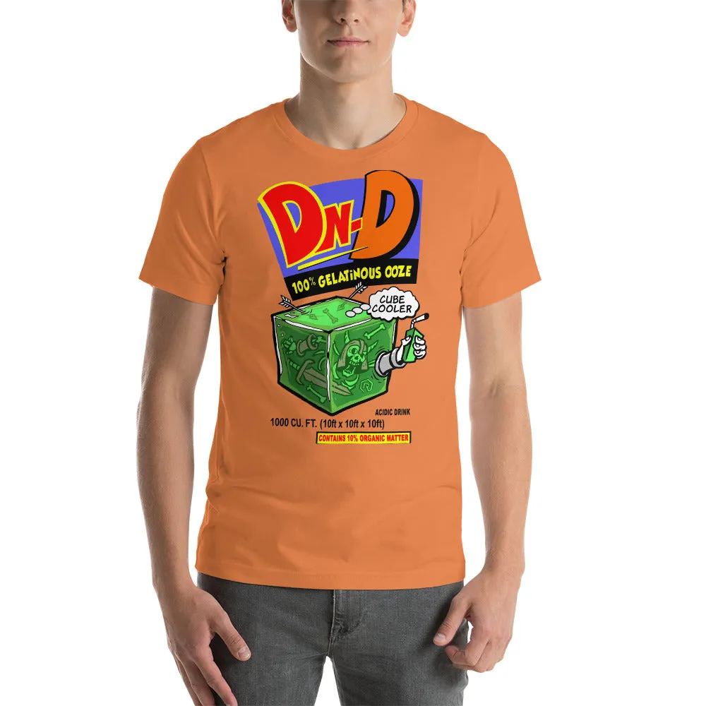 Rollacrit Gelatinous Cubic Cooler T-shirt geel slim fit M