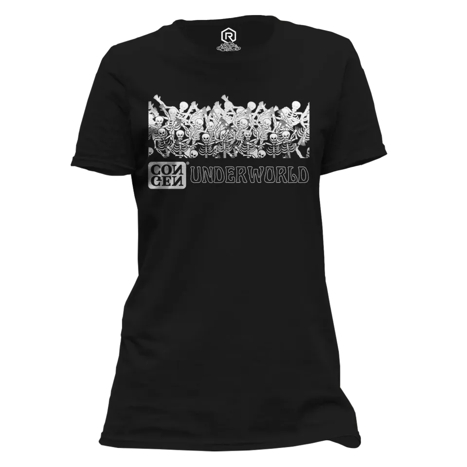 Roll A Crit Gen Con Underworld dames T-shirt katoen
