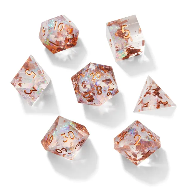 Roll A Crit Mystic Energy Crackle dobbelstenenset 7-delig