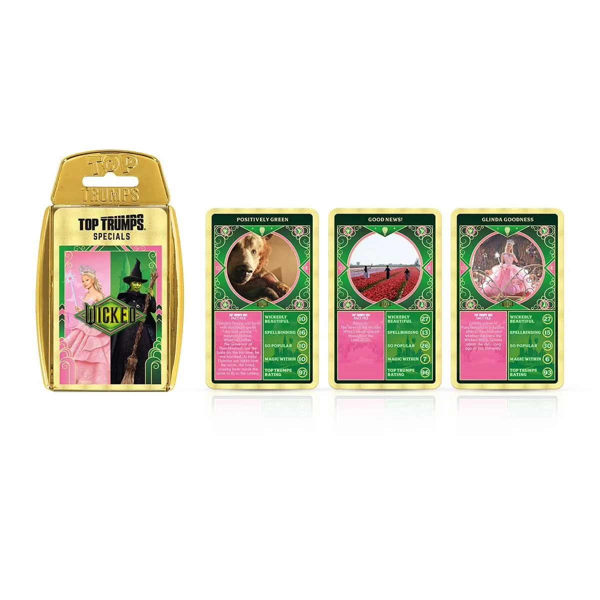 Top Trumps Wicked kaartspel 30 kaarten film-editie