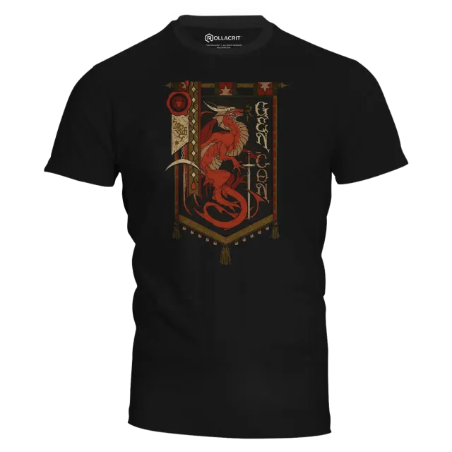 Roll A Crit House of Genevieve T-shirt Gen Con 2026 katoen