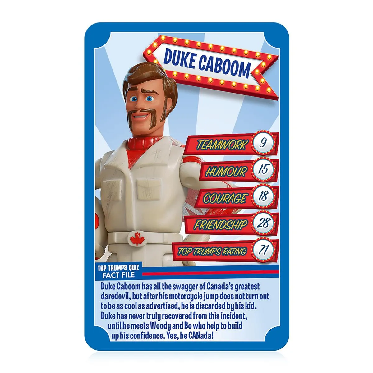Top Trumps Toy Story 4 kaartspel kindervariant