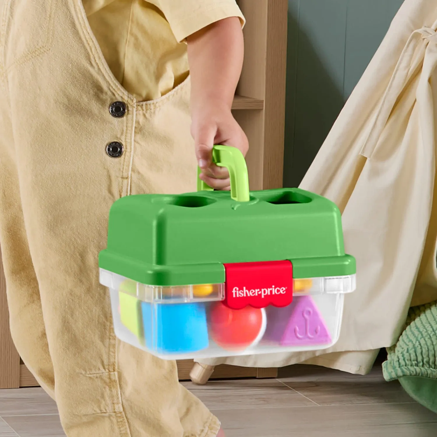 Fisher-Price Friendship Forest sorteerdoos vormenstoof visspel