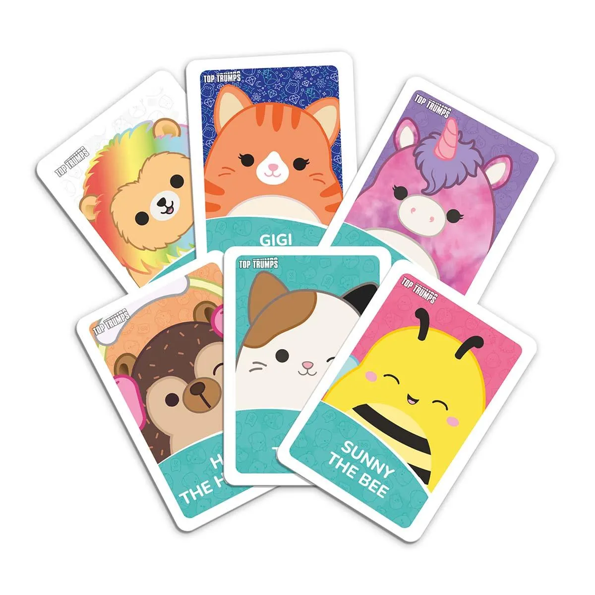 Top Trumps Match Squishmallows kubusspel 5 op rij