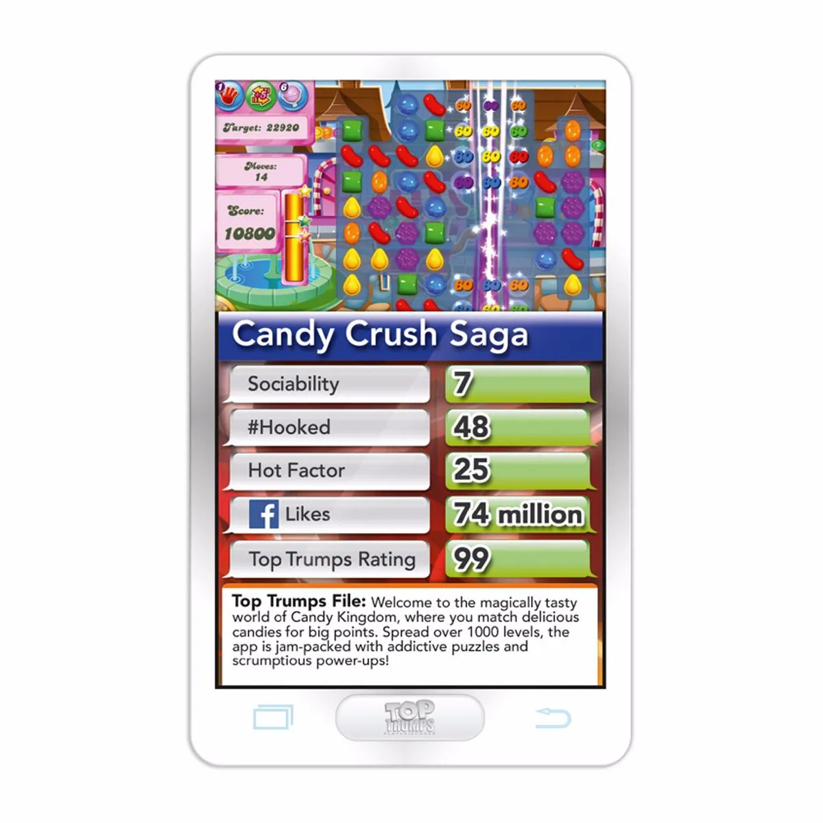 Top Trumps Hottest Top 30 Apps kaartspel