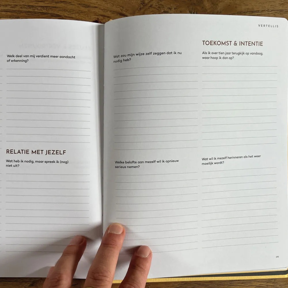 Vertellis Heling Journal dagboek met gratis deck