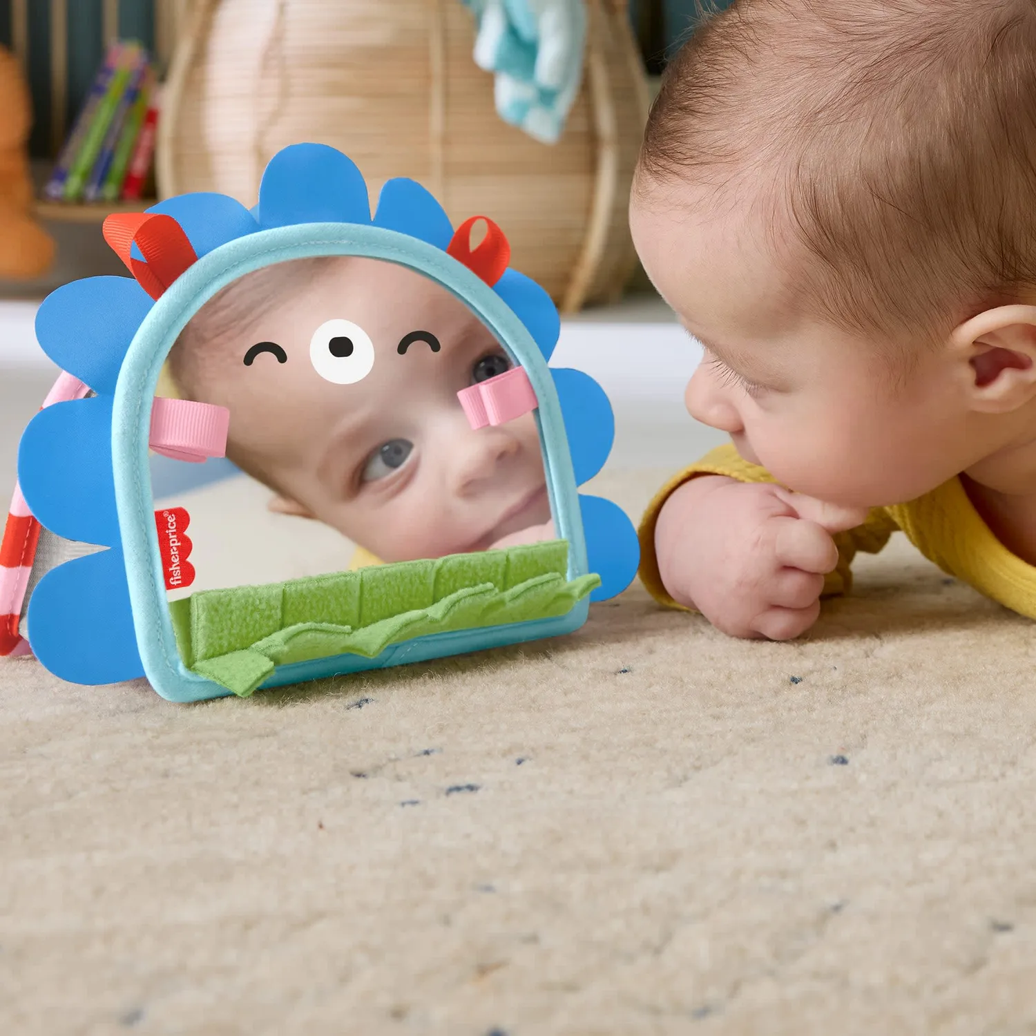 Fisher-Price Egel Babyspiegel Draagbaar Contrast