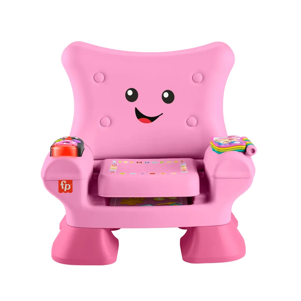 Fisher-Price Laugh & Learn Smart Stages stoel roze interactief